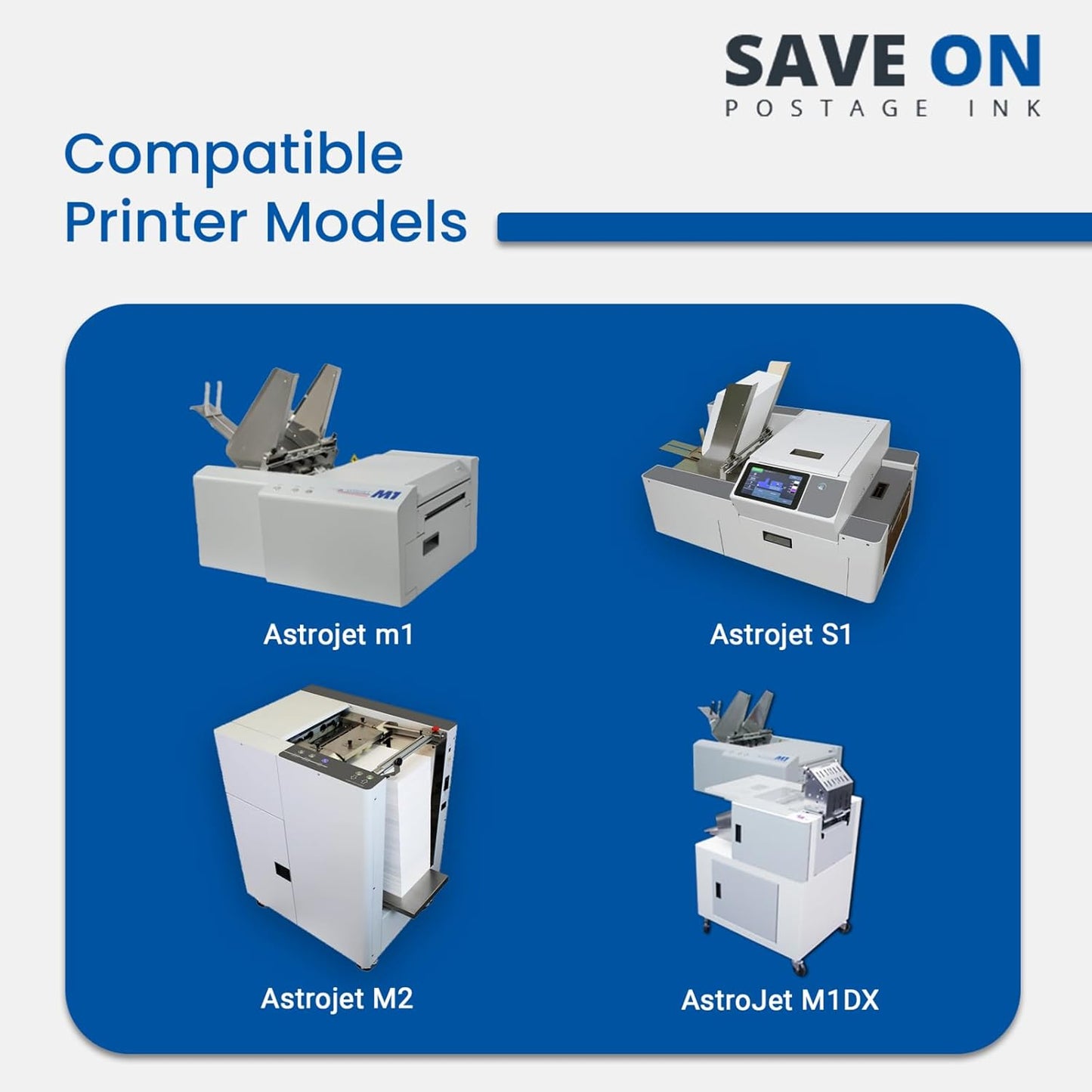 Save On Postage Ink, Memjet Ink Cartridge Compatible Astro 123-2415 | Memjet Ink Compatible HI-Cap Yellow Ink Tank for AstroJet M1 M2 S1 and M1DX