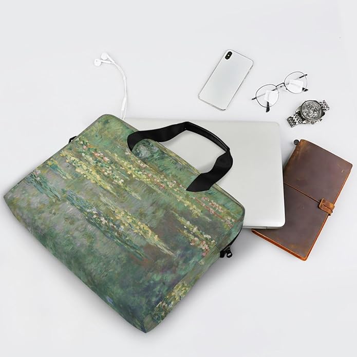 WIHVE Laptop Shoulder Bag 15 14 13inch Laptop Case Bag for Women Men