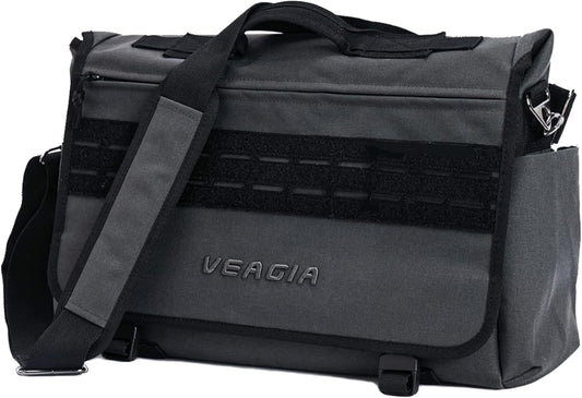 VEAGIA Messenger bag Laptop bag Briefcase Molle system Tactical style Detachable shoulder strap Shoulder Bags