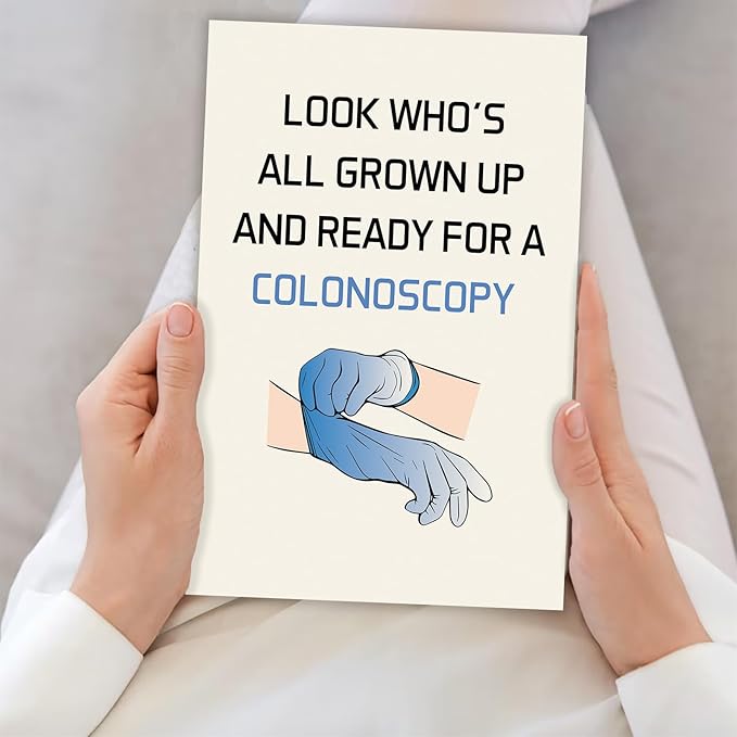 Funny Birthday Cards for Women Men, Birthday Prank Gifts Cards, Interesting Doctor To Do The Examination Card for Family, Naughty Funny Cards for Sister Brother, Rude Bday Cards for Friends