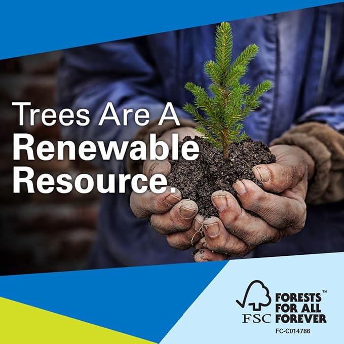 Hammermill Colored Paper, 24 lb Blue Printer Paper, 8.5 x 11-1 Ream (500 Sheets) - Made in the USA, Pastel Paper, 103671R