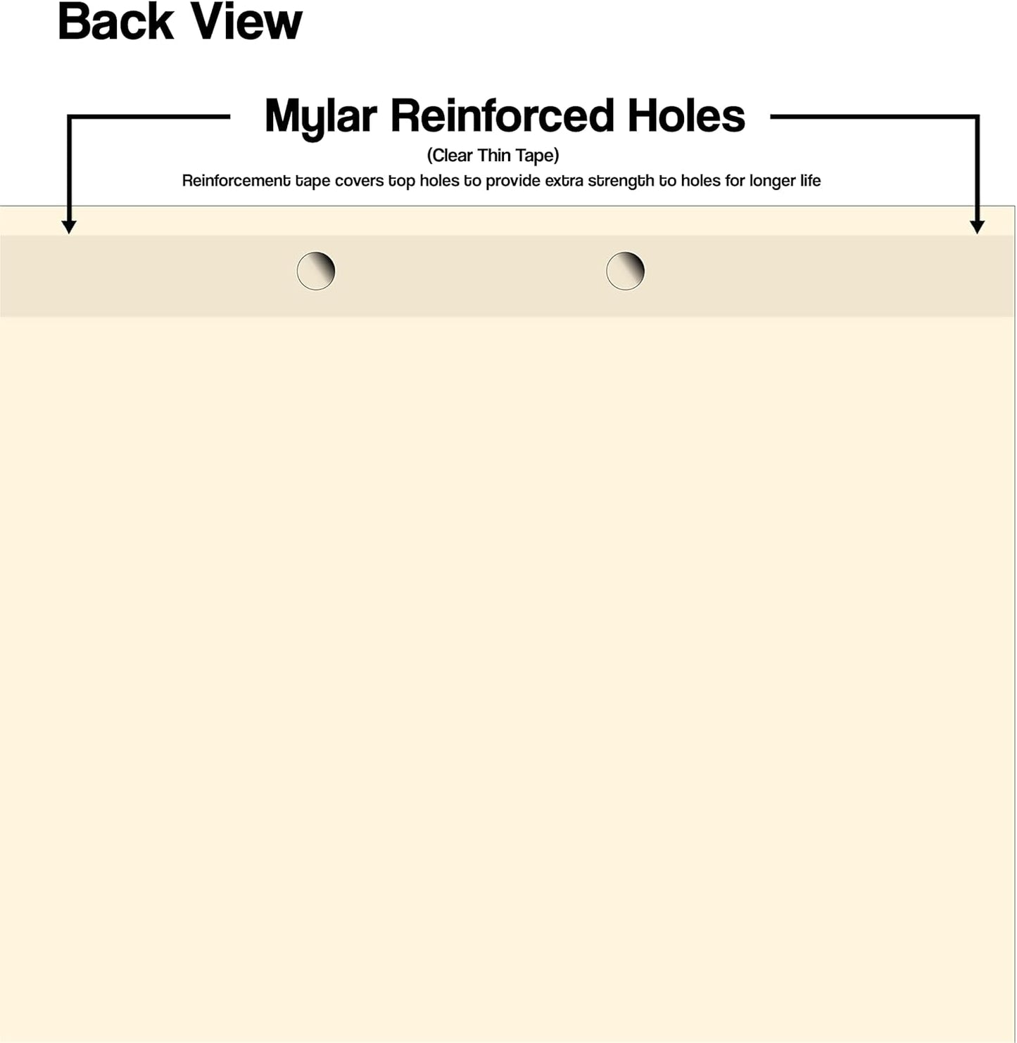 Doctor Stuff - Stock Medical Chart Dividers, 130 Sets of 6 Popular Healthcare Index Tabs, Bottom Tab, 8-1/2" x 11-3/8", File Folder Organizer for Nursing Patient Charts & Medical Records