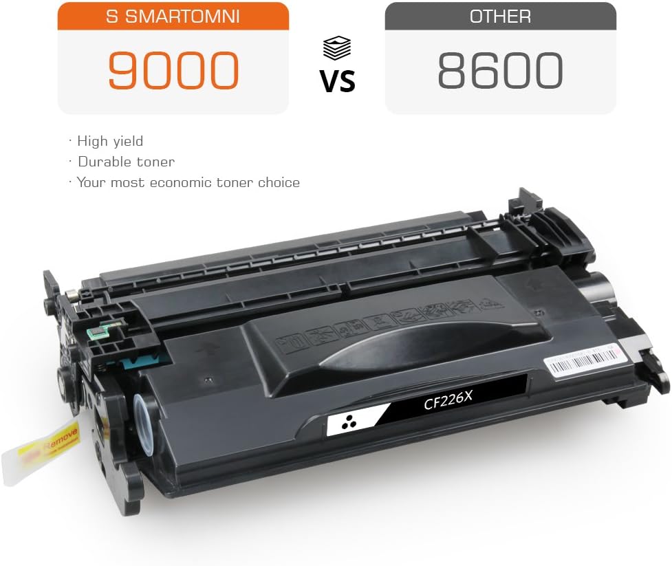 Compatible Toner Cartridge Replacement for HP CF226X 26X (1-Pack High Yield), Compatible use with HP Laserjet Pro M402dn M402n M402dw M402dne, MFP M426fdw M426fdn Printer