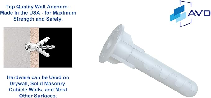 Audio-Visual Direct Magnetic White Glass Dry-Erase Board Set - 5' x 3.4' - Includes Magnets, Hardware & Marker Tray