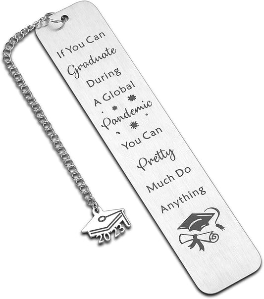 Class of 2023 Bookmark Graduation Gifts for Her Him 2023 Senior High School Master Nurse Medical Students College Grad Graduate Gifts for Daughter Son PhD Degree Inspirational Gifts Women Men