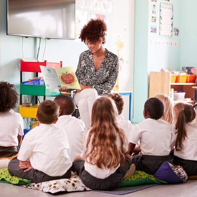 Tree-Free Greetings Teacher Appreciation Cards - Artful Designs - 1 Card + Matching Envelopes - Made in USA - 100% Recycled Paper - 5"x7" - Heartfelt, For Teacher, You Inspire (GO64427)