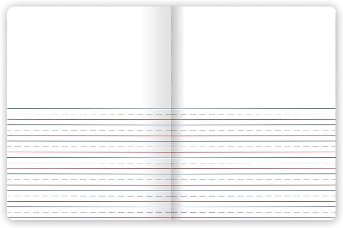 Mead Primary Composition Book, Ruled, Grades K-2, 100 Sheets, 7-1/2" x 9-3/4", 12 Pack (610054-ECM)