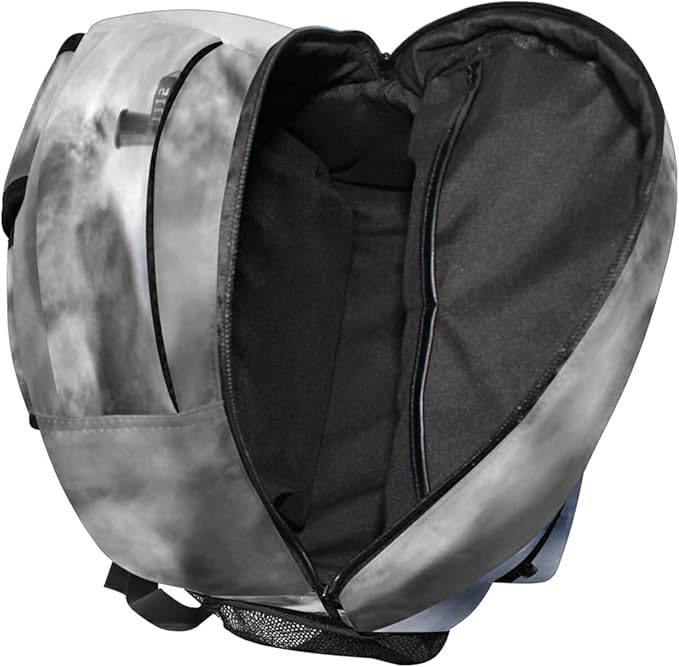 AUUXVA Vintage Locomotive Train School Backpack for Girls Boys Kids Laptop Backpack Travel Camping Daypack