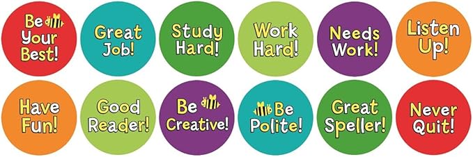 Hygloss Products Be Your Best Classroom Accents – Creative Teaching Resources – 6 Inches, 30 Pack