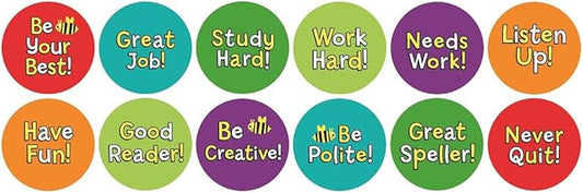 Hygloss Products Be Your Best Classroom Accents – Creative Teaching Resources – 6 Inches, 30 Pack