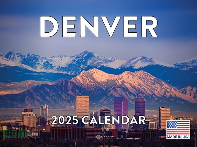 Denver Colorado Calendar 2025 Monthly Wall