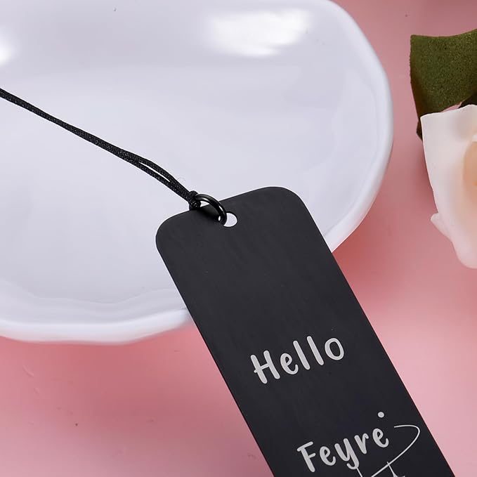 Funny Bookmarks for Women Men Novel Merchandise Bookmark for Fans Book Lovers Hello Fe Darling Reader Birthday Christmas Inspirational Gifts for Female Friends Bookaholic Gifts Bookmark Gifts