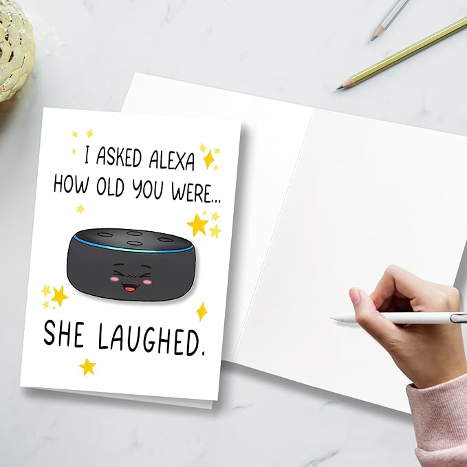 Funny Birthday Card for Old Men or Old Women, Suitable for Him And Her, Unique Birthday Gift for Dad, Mom, Husband, Wife, Grandpa, Grandma, Brother, Sister, Friends And Family.