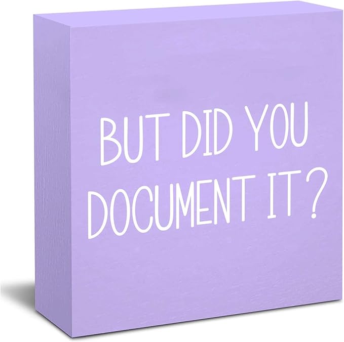 Purple Office Decor Desk Accessories Purple Office Gifts Purple Decor Sign for Cubicle Decor or Desk Decorations for Women Home & Office Cute Desk Accessories Gifts for Women Coworker