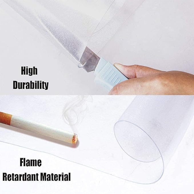 Office Chair Mat for Hard Floors, Desk Chair Floor Mat for Hardwood Floors, Clear Chair Mat for Hard Flooring - 36"" x 48"", Can't be Used on Carpet