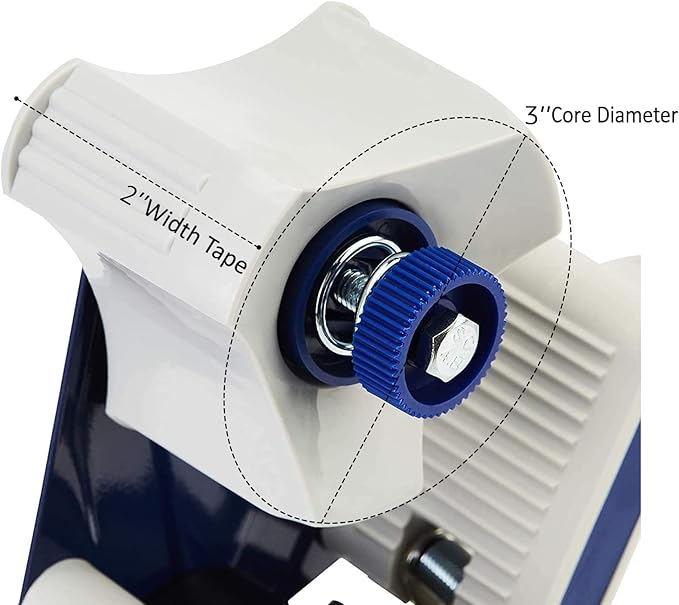 Amazon Basics Packaging Tape Dispenser Gun for 1.88-Inch Wide Packing Tape/3-Inch Inner Paper Core