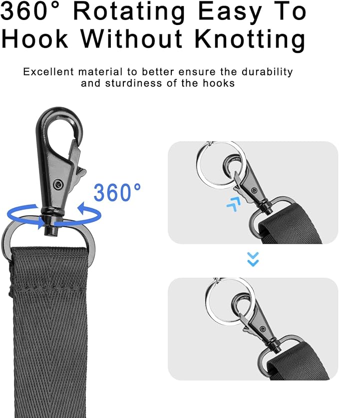 RLSOCO Shoulder Strap for Laptop Shoulder Strap Luggage Duffel Bag -Adjustable Strap Replacement for Briefcase Computer Messenger Bag Drone Camera Case Water bottle