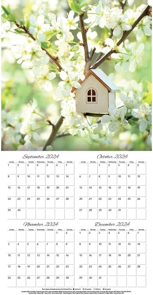 TURNER PHOTOGRAPHIC Seasons 12x12 Photo Wall Calendar (25998940050)