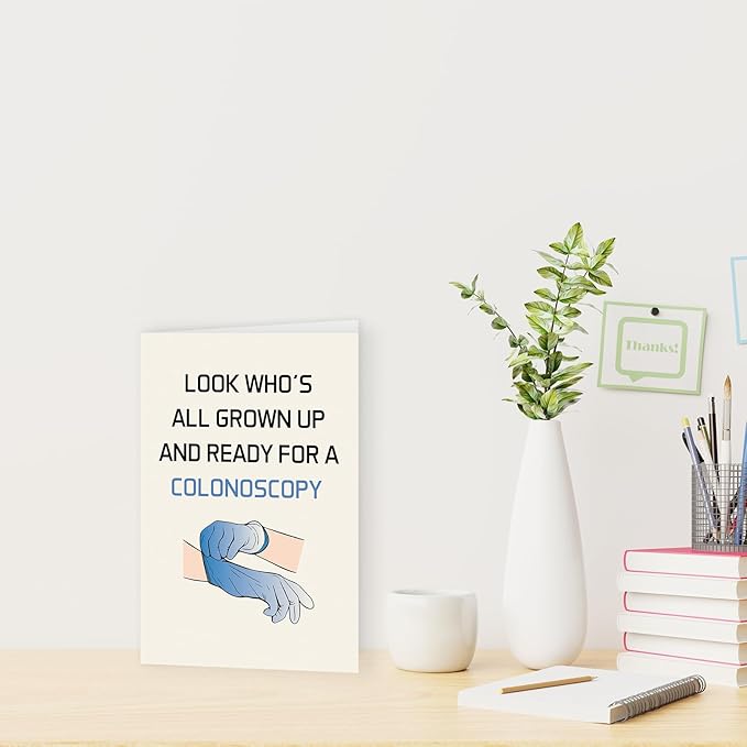 Funny Birthday Cards for Women Men, Birthday Prank Gifts Cards, Interesting Doctor To Do The Examination Card for Family, Naughty Funny Cards for Sister Brother, Rude Bday Cards for Friends