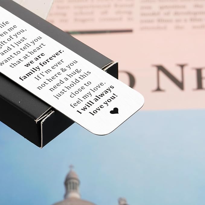 Bonus Daughter Gifts - to My Bonus Daughter Bookmarks Unbiological Daughter Gifts Stepdaughter Gifts for Stepmom Mother Daughter Gifts from Mom Birthday Christmas Valentines Gifts for Daughter