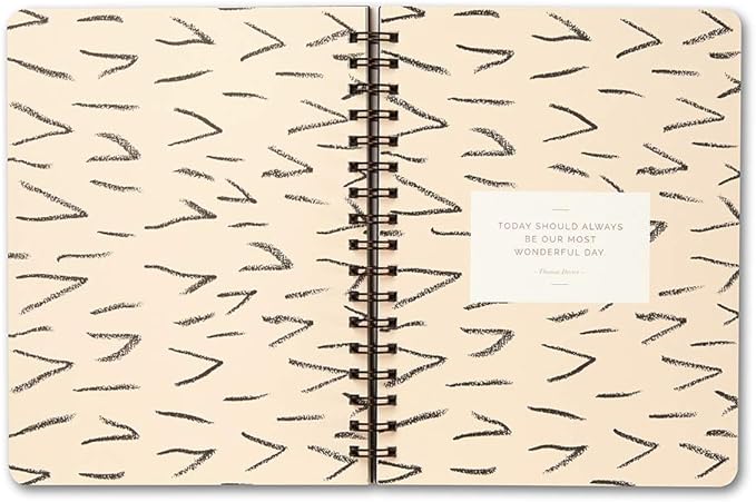 Compendium Spiral Notebook - Go out there and do something remarkable. — A Designer Spiral Notebook with 192 Lined Pages, College Ruled, 7.5”W x 9.25”H