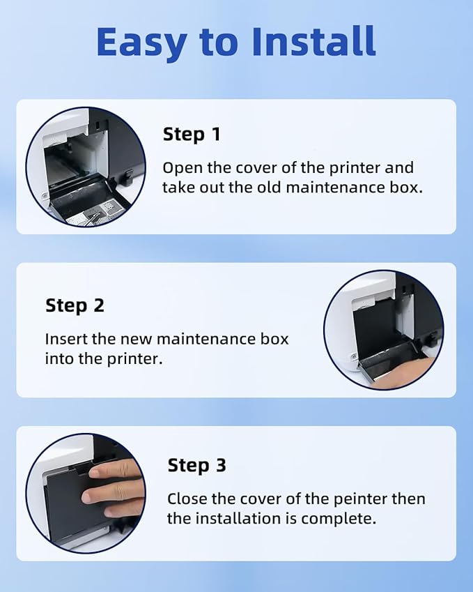 C13S210057 Maintenance Box Tank (C13S210057 / SC13MB / S2100) Replacement for SureColor F570 F571 T2170 T3170 T5170 Printer 2-Pack