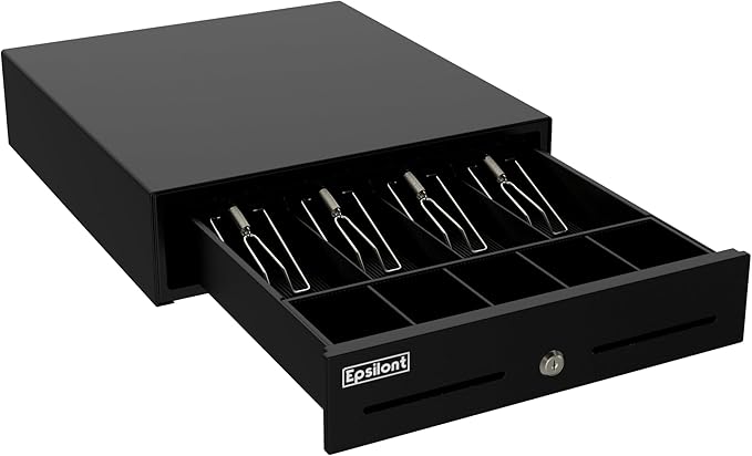 Square Register Hardware Bundle -M10 2" USB Receipt Printer and 13" Cash Drawer 4 Bill 5 Coin