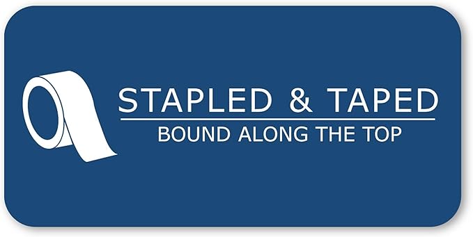 Roaring Spring Wide Landscape Format Writing Pad, Unpunched With Standard Back, Medium/college Rule, 40 Canary-Yellow 11 X 9.5 Sheets