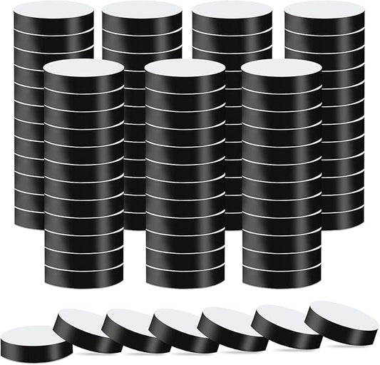 REHALY 1400 Pcs Wristbands for Events Paper Wristbands Waterproof Paper Bracelets Neon Wrist Bands Colored Wristbands Adhesive Hand Bands Armbands for Concerts(Black)