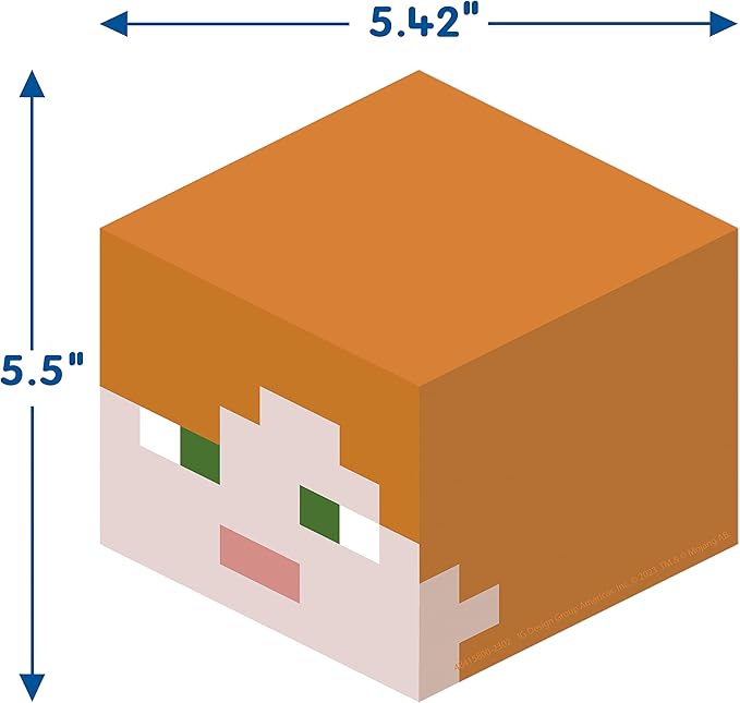 Eureka Minecraft Paper Cut-Out Classroom Decorations for Teachers, 36 Pieces