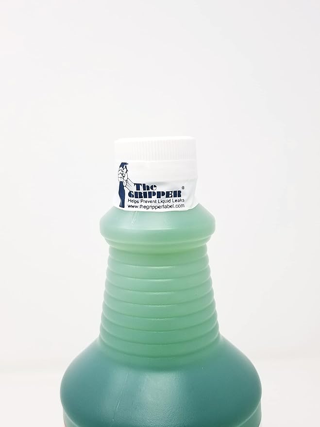 Stops Liquid Leaks, 3/4*6inch, 250 Labels with plastic food bag (100 packs) 3/4inch gripper seal + plastic food bag (100 packs)