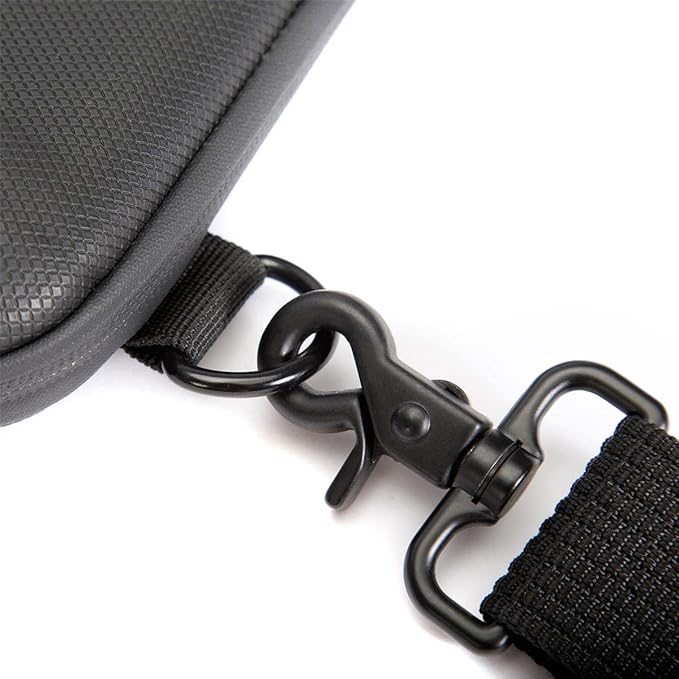 Nanuk 923 Hard Case with Sleeve & Shoulder Strap for 15" Laptop, Black