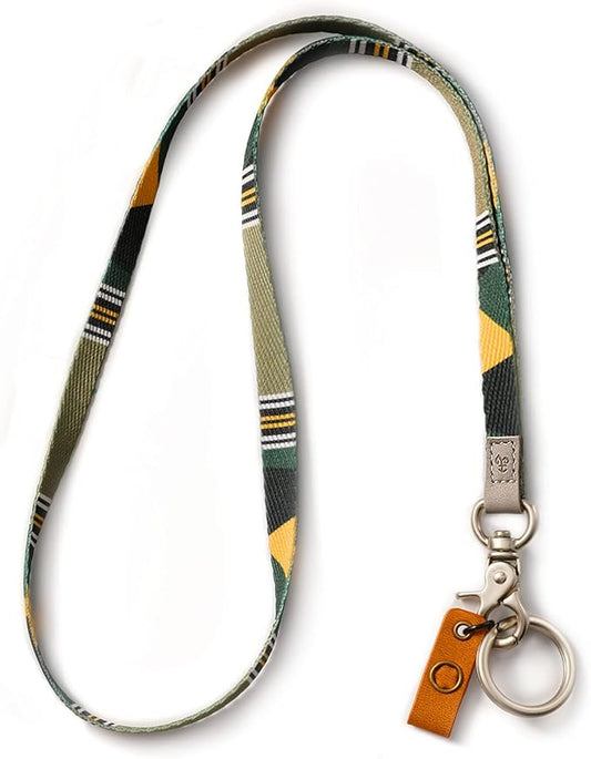 MNGARISTA Neck Lanyard for Keys, Floral Key Lanyard for Women, Durable ID Lanyards with Keyring and Clasp for ID Badges, School ID or Wallets, Mondrian