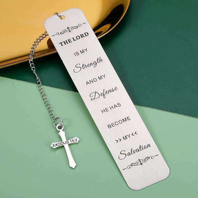 Inspirational Christian Bookmark Gifts for Women Men Bible Verse Bookmarks Book Lover Religious Gift for Girl Bookworms Birthday Easter Christmas Baptism Church Bulk Gifts