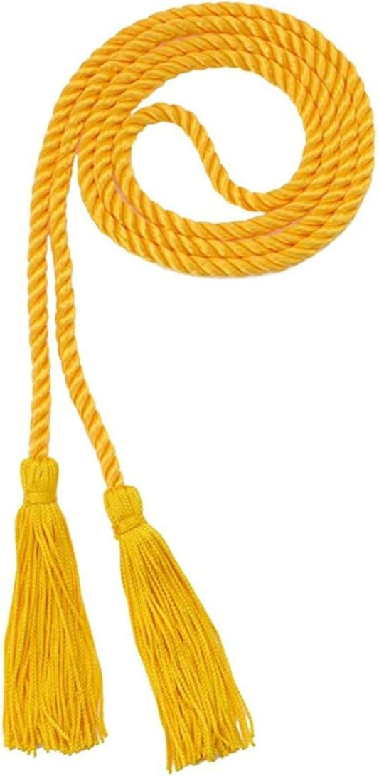 Tassel Depot Graduation Honor Cord - Gold - Every School Color Available - Made in USA