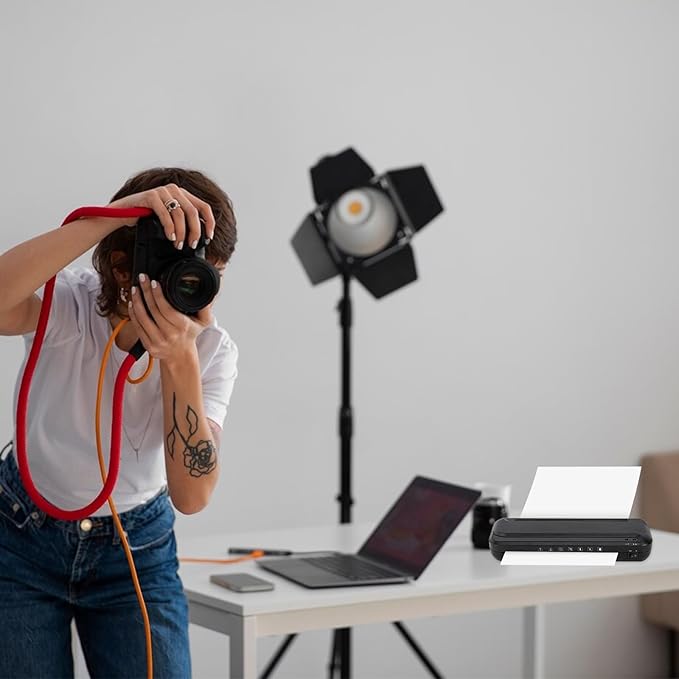 5 Pack Letter Size Laminator Carrier Sleeve 8.5 x11 Thermal Laminating Carriers Laminate Sheets Carrier Protection Thermal Laminating Pouches for Office and School Laminator Pouch Supplies