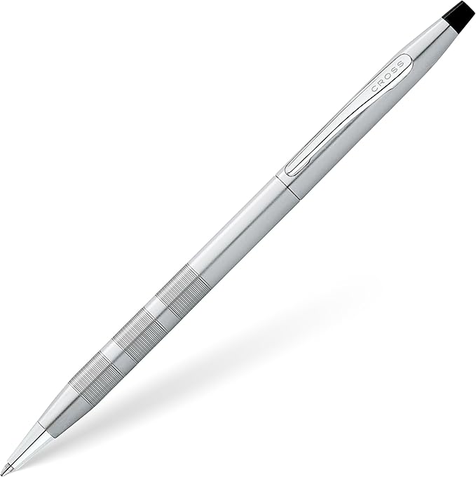 Cross Classic Century Refillable Ballpoint Pen, Medium Ballpen, Includes Premium Gift Box - Satin Chrome