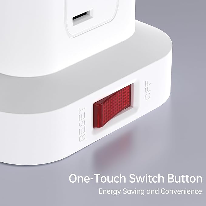 16.5FT Long Extension Cord,Power Strip Tower Surge Protector Power Strip with USB 12 Outlets with 4 USB Ports (1 USB C), Flat Plug Multi Plug Outlet Extender Overload Protection for Home Office