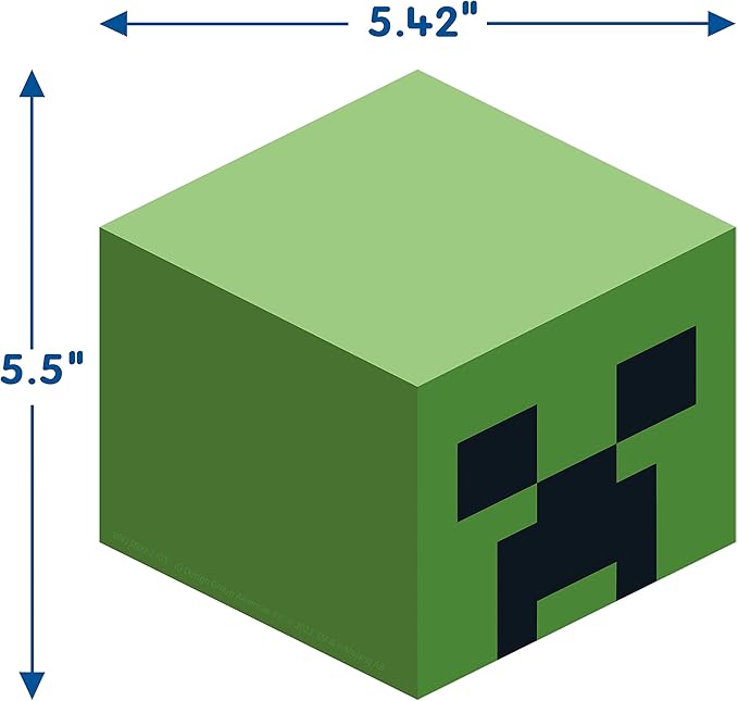 Eureka Minecraft Paper Cut-Out Classroom Decorations for Teachers, 36 Pieces