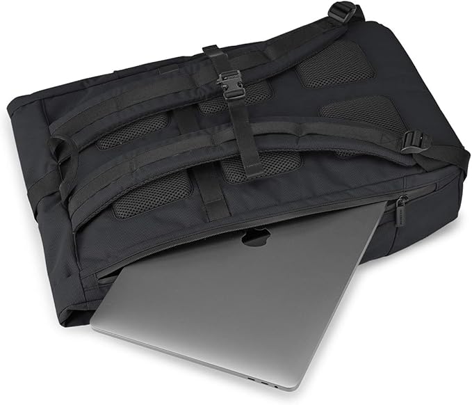 Moleskine Metro ROLLTOP Backpack Black, One Size