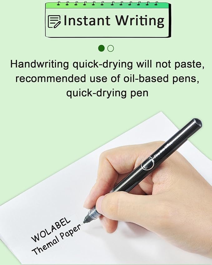 Thermal Printer Paper 8.5 x 11 Inch, US Letter Size Thermal Paper 200 Sheets, Compatible with ITP01/A40 Portable Thermal Printer, Continual Feeding Thermal Paper