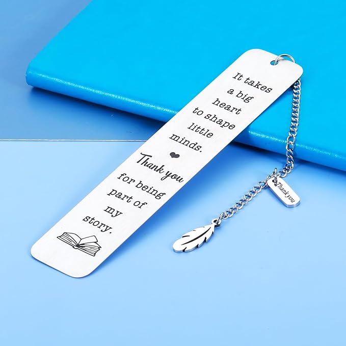 Teacher Appreciation Gifts for Women Men Teacher Bookmark Teachers Day Thank You Gifts for Teacher Graduation Thanksgiving Christmas Birthday Teacher Gifts for Women