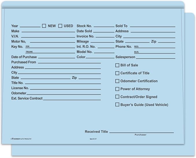 Heavy Duty Deal Jackets - Blue (100 Shrink Wrapped)