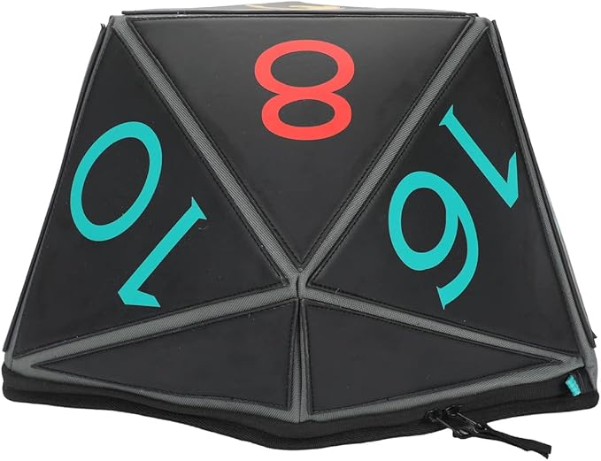 Dungeons & Dragons D20 Dice Molded Black Laptop Backpack