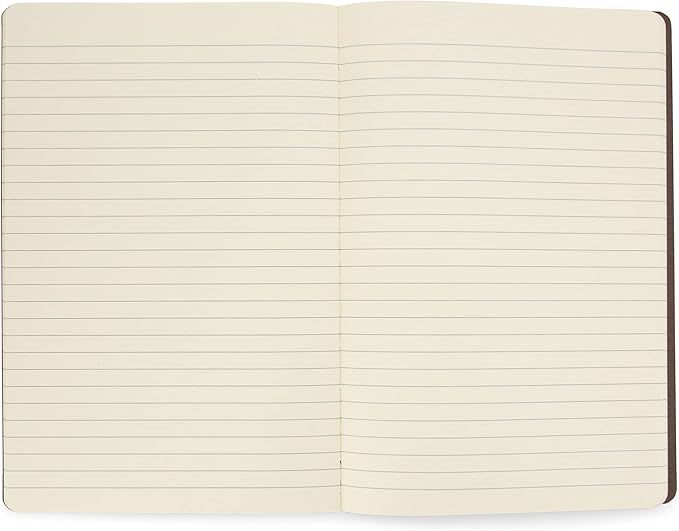 Simply Genius A5 Notebooks for Work, Travel, Business, School & More - College Ruled Notebook - Softcover Journals for Women & Men - Lined Note Books with 92 pages, 5.5" x 8.3" (Brown, 30 pack)