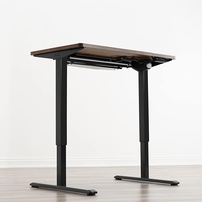 VIVO Universal 48 x 30 inch Solid One-Piece Table Top for Standard and Sit to Stand Height Adjustable Home and Office Desk Frames, Rustic Vintage Brown, DESK-TOP48-30N