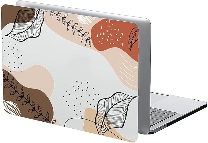 Compatible with 13.3 Inch MacBook Retina A1425/A1502, Tropical Leaves Hard Plastic Shell Cover Case