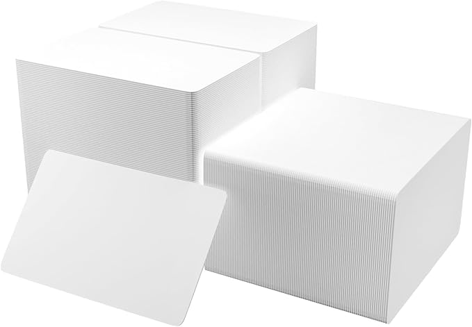 X LINE CR80 30 Mil Graphic Quality 300 Pack PVC Cards