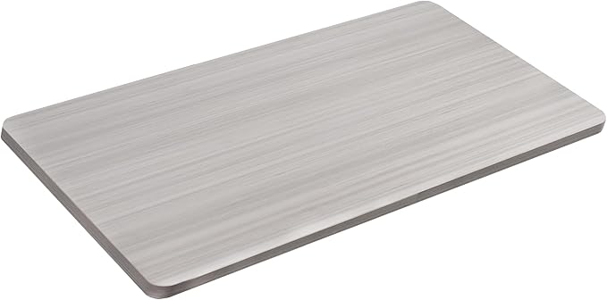 VIVO Universal 48 x 30 inch Solid One-Piece Table Top for Standard and Sit to Stand Height Adjustable Home and Office Desk Frames, Dark Gray, DESK-TOP48-30G