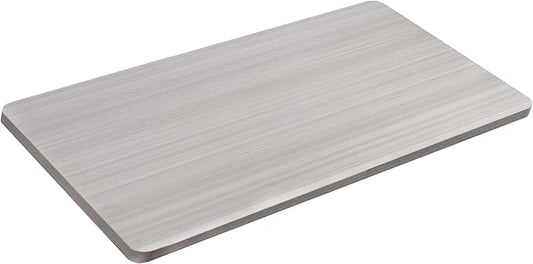 VIVO Universal 48 x 30 inch Solid One-Piece Table Top for Standard and Sit to Stand Height Adjustable Home and Office Desk Frames, Dark Gray, DESK-TOP48-30G